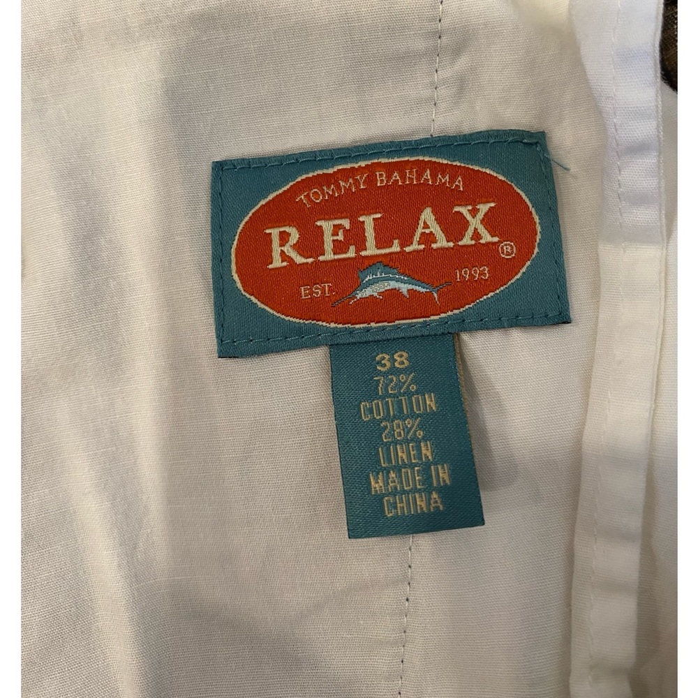 Tommy Bahama “Relax” Men’s Plaid Shorts, Size 38 - Picture 5 of 7